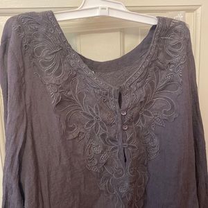 Gray Mollerello Top